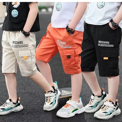 Summer Casual Teenage Boys Pants - Trendy Comfortable Youth Bottoms