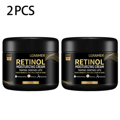 Men's Retinol Face Moisturizer - Anti-Aging Cream for Wrinkles & Fine Lines