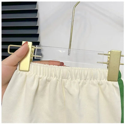 Kids Striped T-Shirt & Shorts Set - Summer Loungewear for Boys & Girls