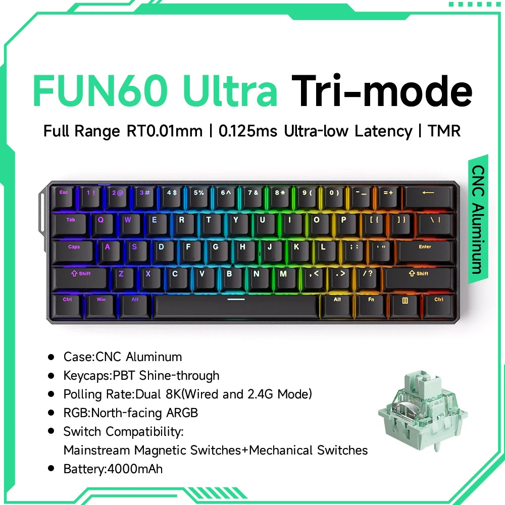Akko MonsGeek FUN60 Mechanical Keyboard