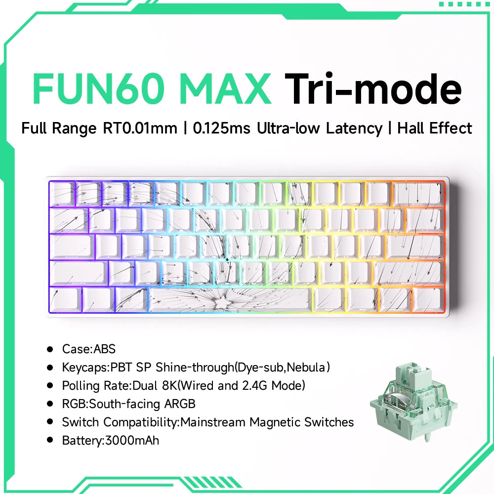 Akko MonsGeek FUN60 Mechanical Keyboard