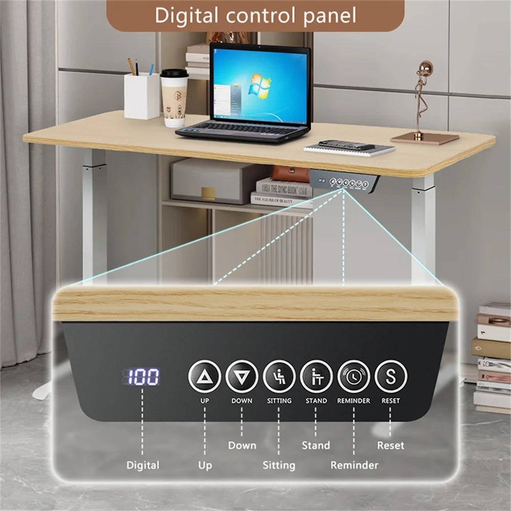 Height Adjustable Computer Desk