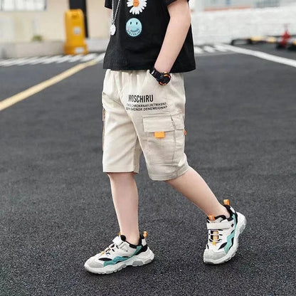 Summer Casual Teenage Boys Pants - Trendy Comfortable Youth Bottoms