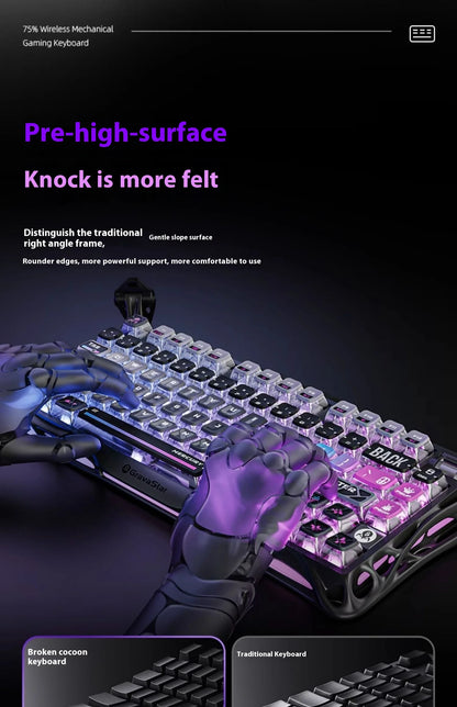 GravaStar 75k1pro Esports Gaming Mechanical Keyboard