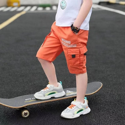 Summer Casual Teenage Boys Pants - Trendy Comfortable Youth Bottoms