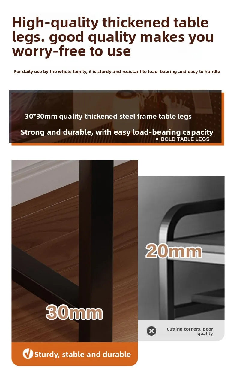 Premium Corner Computer Desk - Space-Saving Home Office Workstation