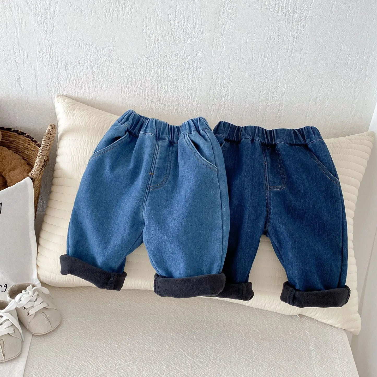 Baby Jeans - Soft Denim Pants for Toddlers 9M-5T | Boys & Girls Casual Jeans