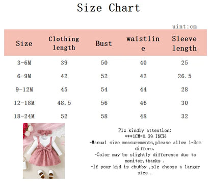 Baby Girl Princess Dress Set with Bow Headband - Floral Color Block Outfit (0-24M)