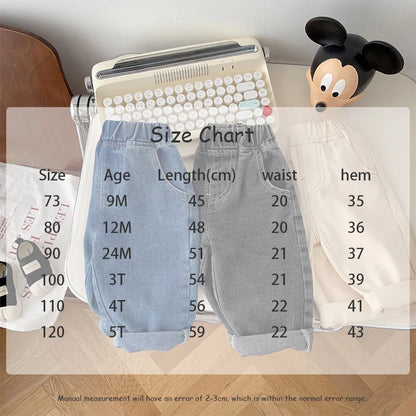 Baby Jeans - Soft Denim Pants for Toddlers 9M-5T | Boys & Girls Casual Jeans